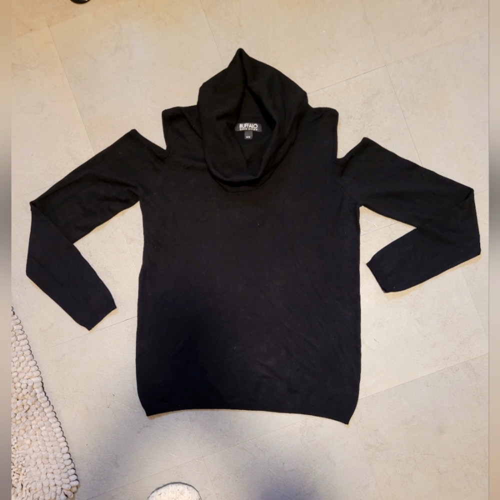 Buffalo Cold Shoulder Sweater
